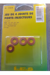 4 joints de porte injecteurs 10142bl