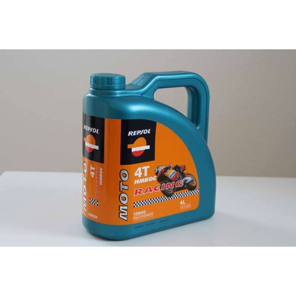 Huile moto Racing HMEOC 4T 10W30 4L REPSOL