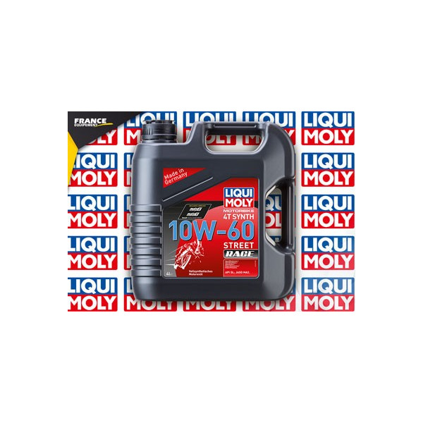 Huile moto 4L LIQUI MOLY 10W60 Street Race